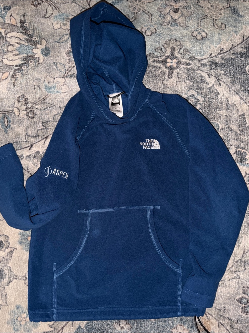 The North Face Boys (Small) Blue Hoodie Sweater
